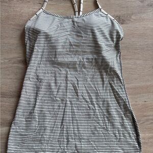 Striped Sleeveless Dress